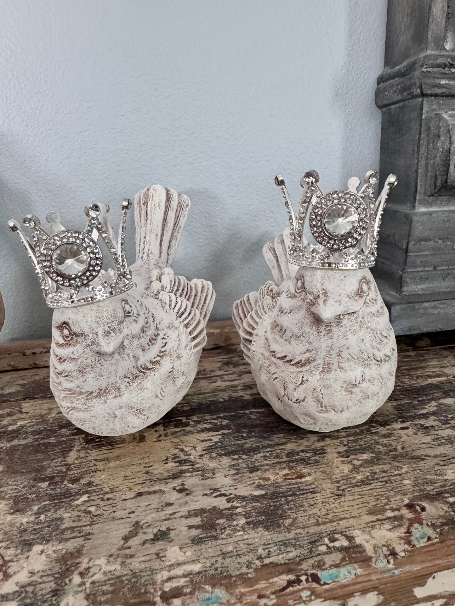 Birds with Jeweled Crown