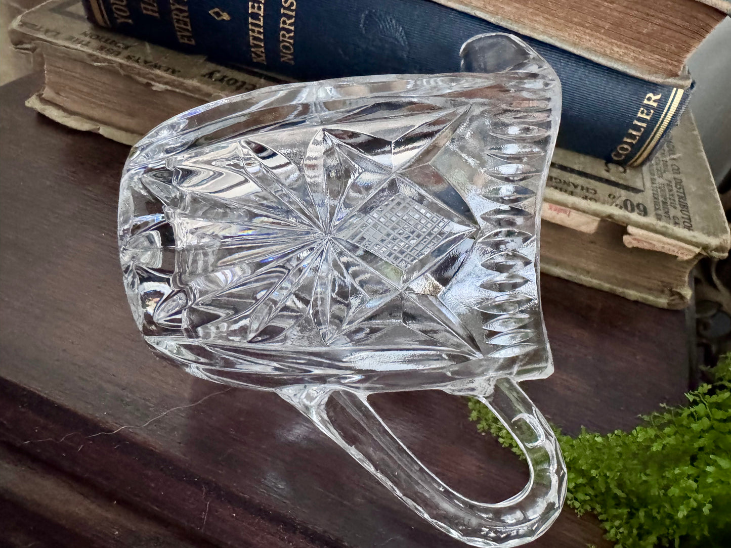 Cut Glass Creamer