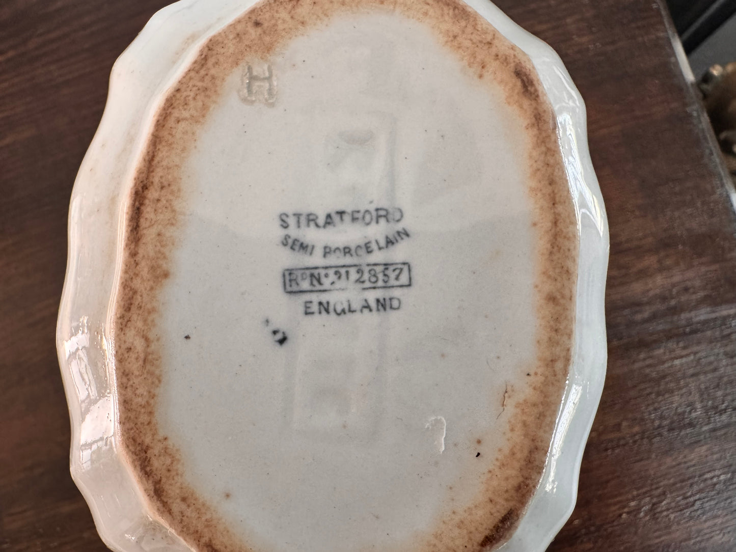 JH Wetherby & Sons Sugar Bowl & Creamer Set