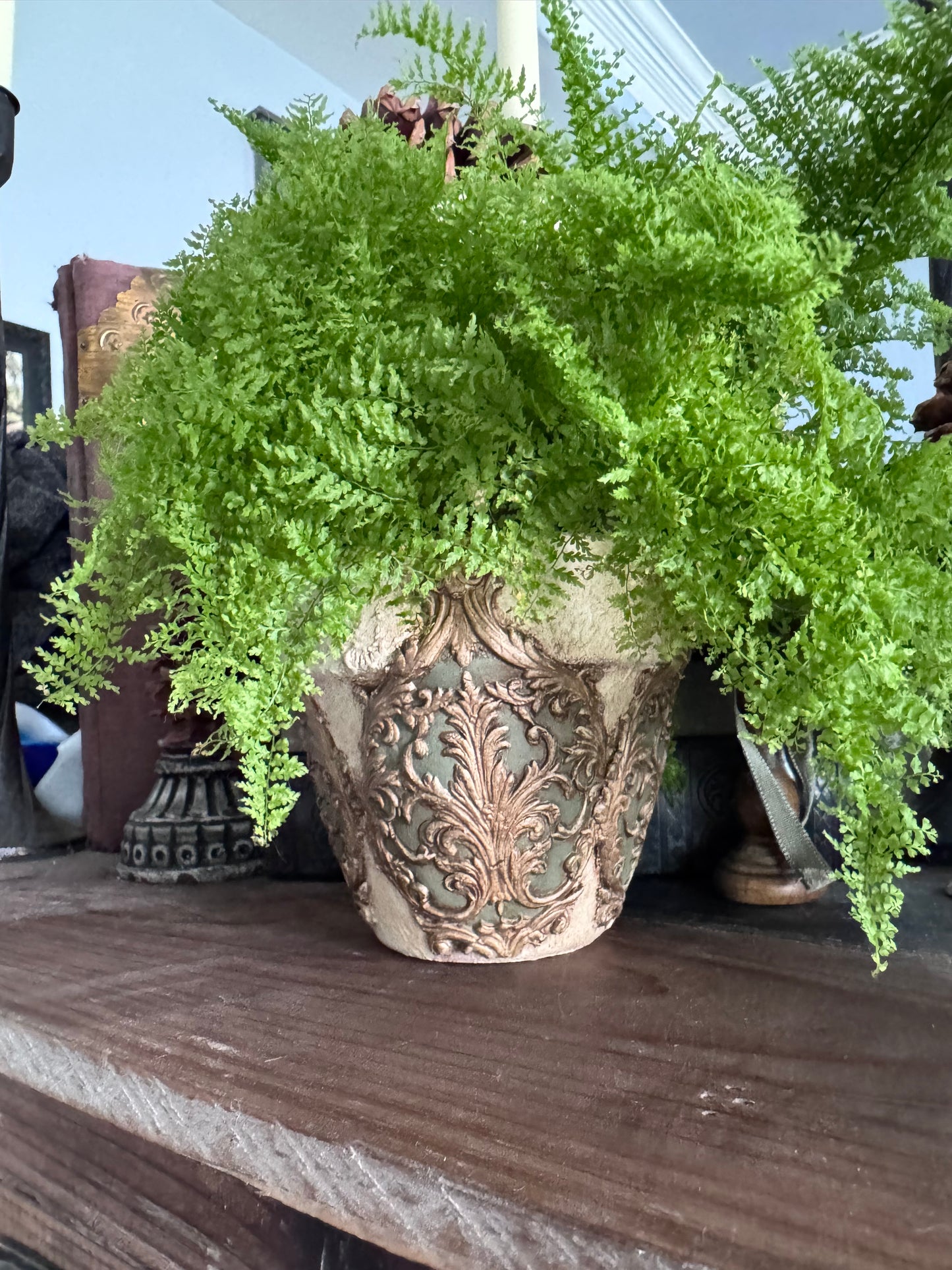 Hand Painted Terracotta Pot