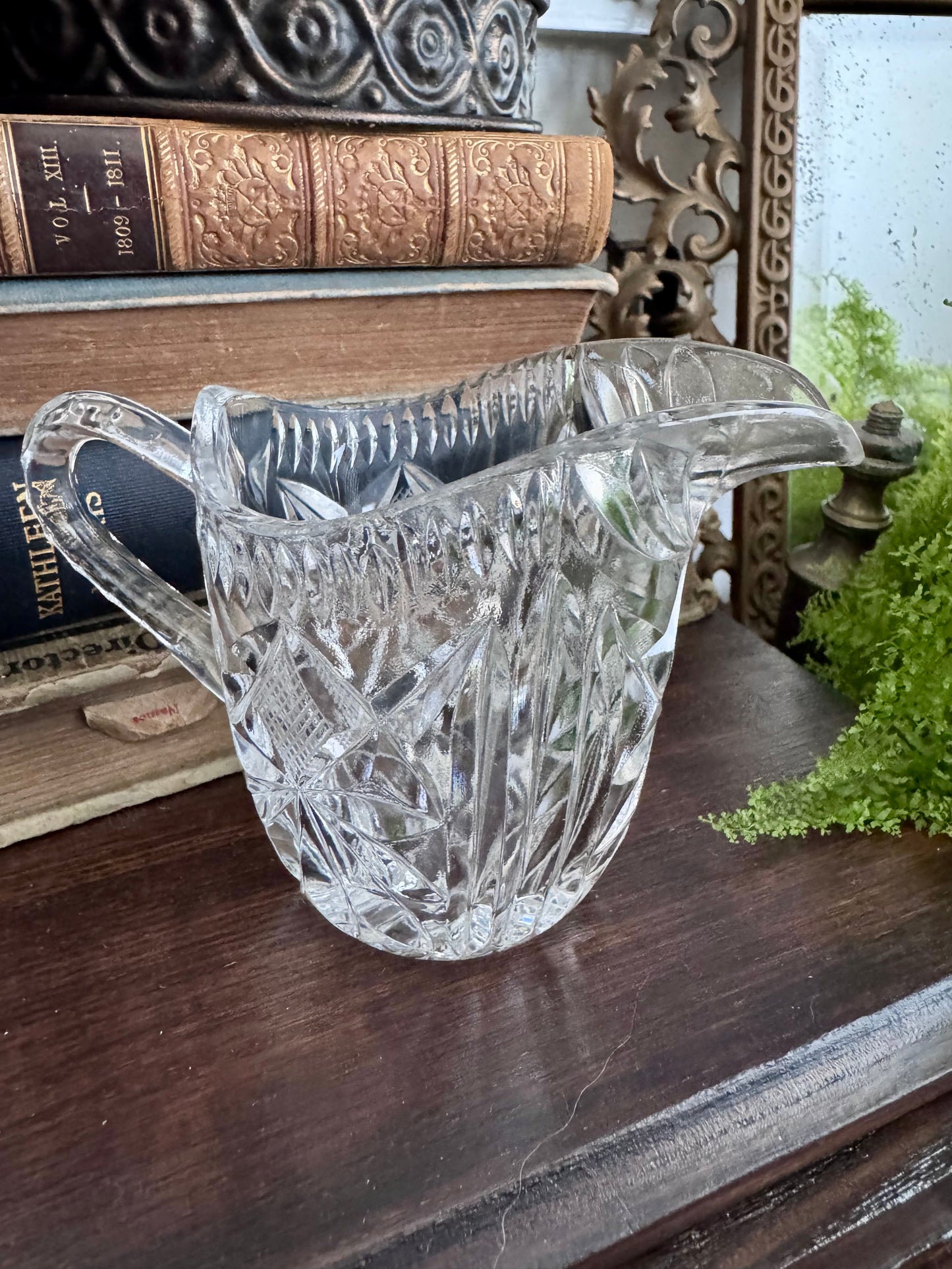 Cut Glass Creamer