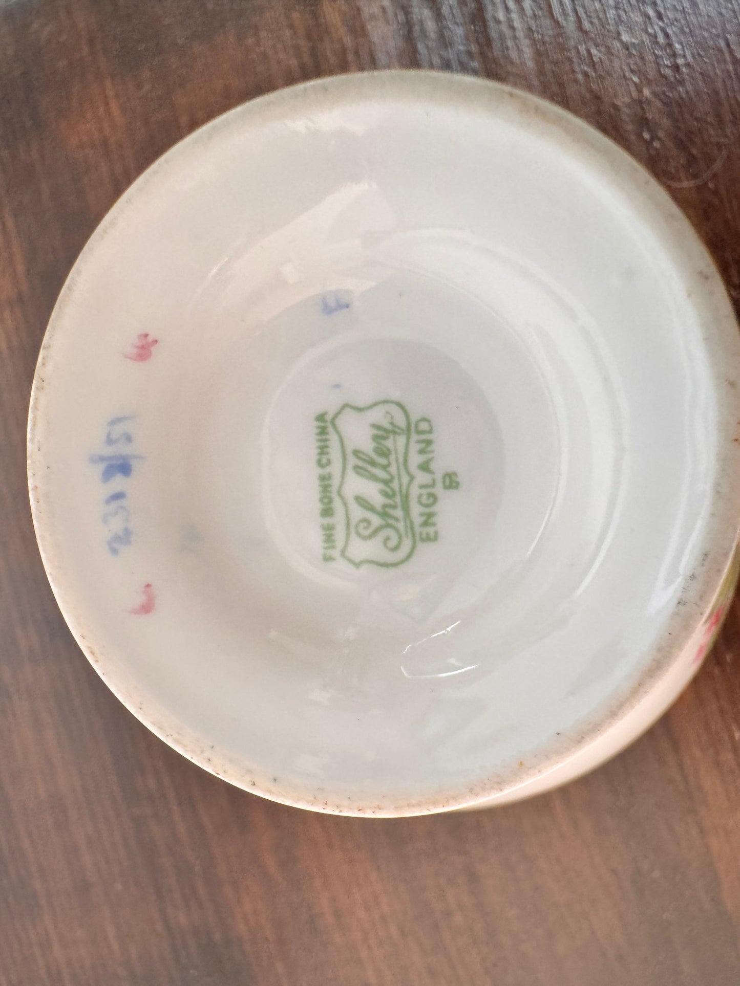 Shelly England Signed Tea cup