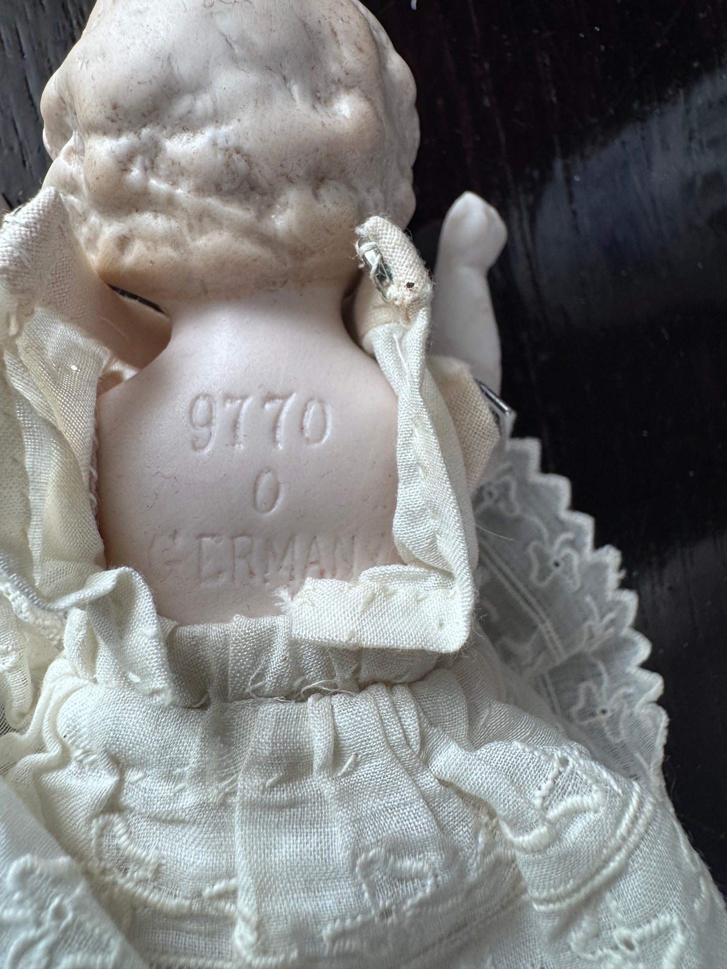 German Bisque Wrestler Body Doll