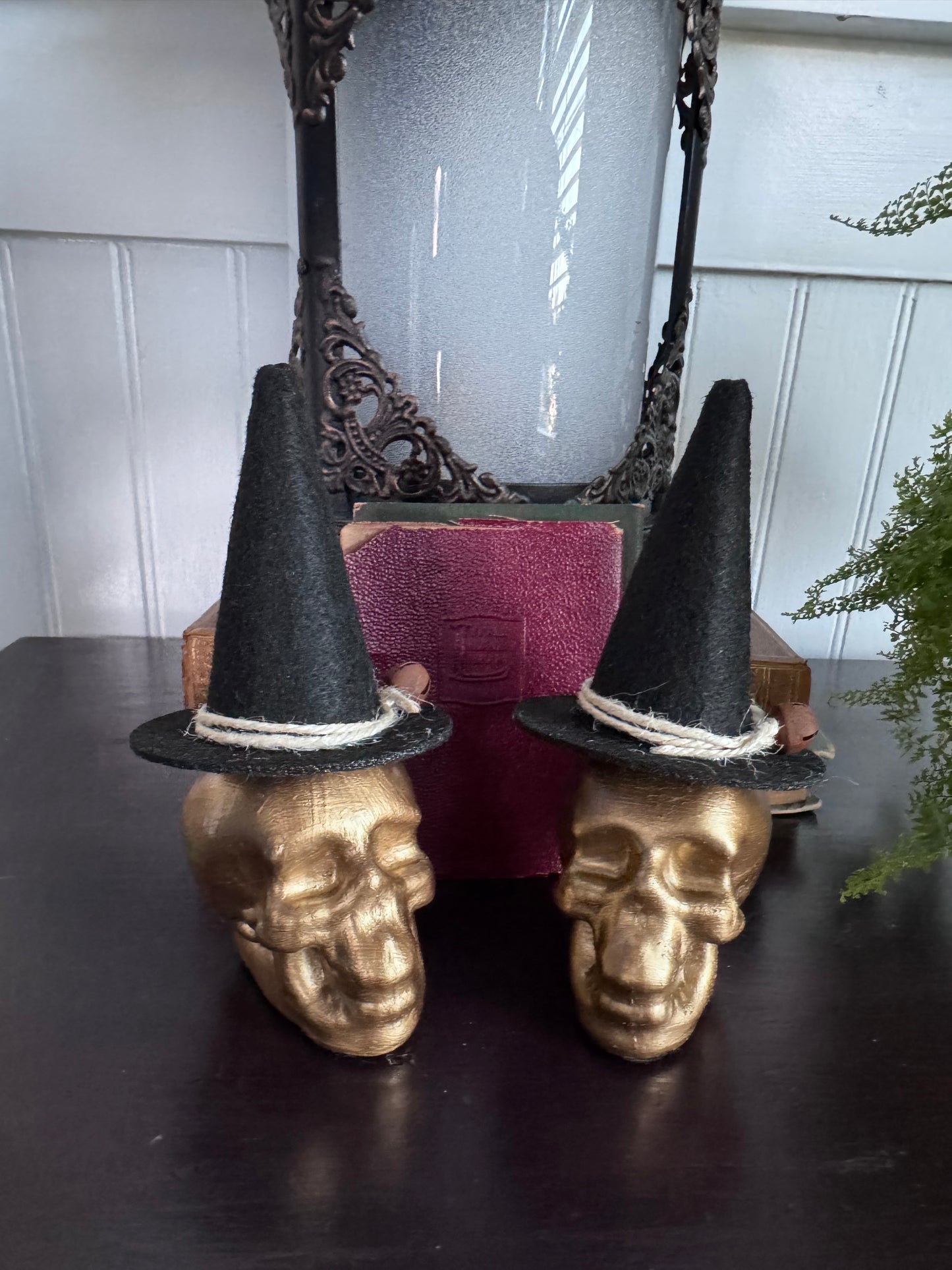 Glass Skull Dropper Bottle