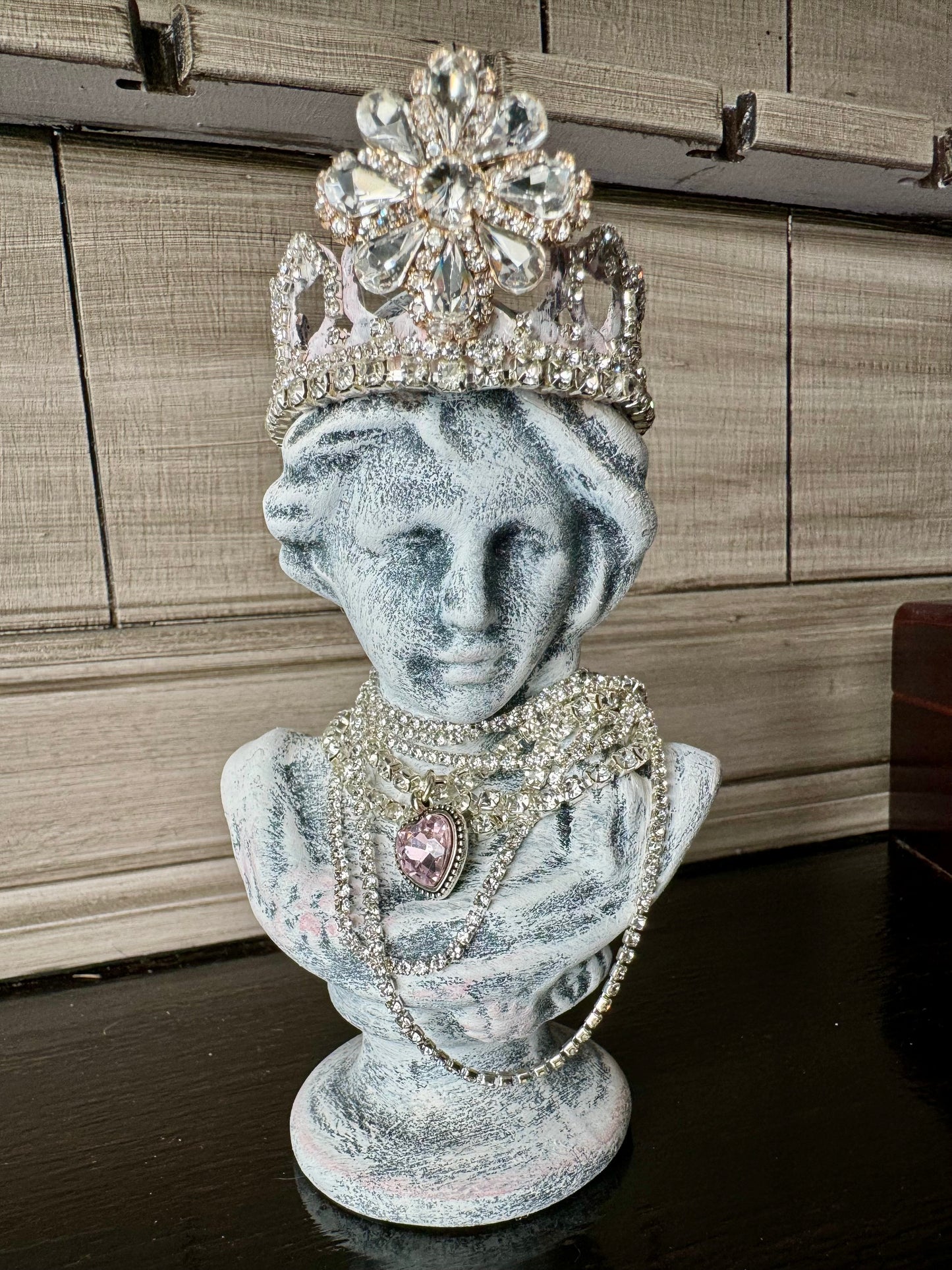 Bust Statue with Crown