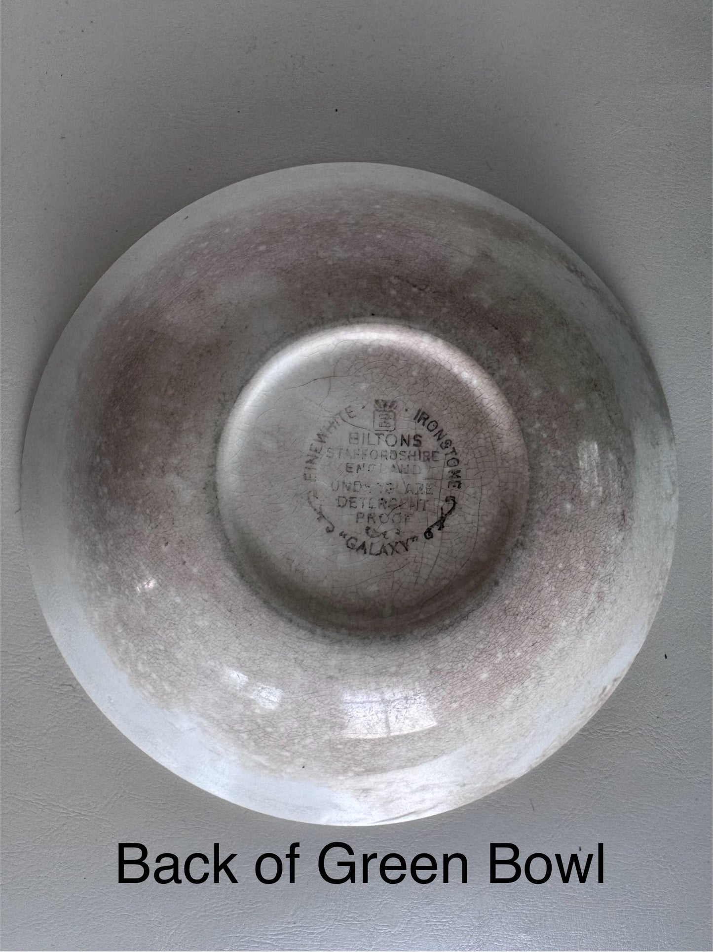 Bowls from Biltons Galaxy Pattern