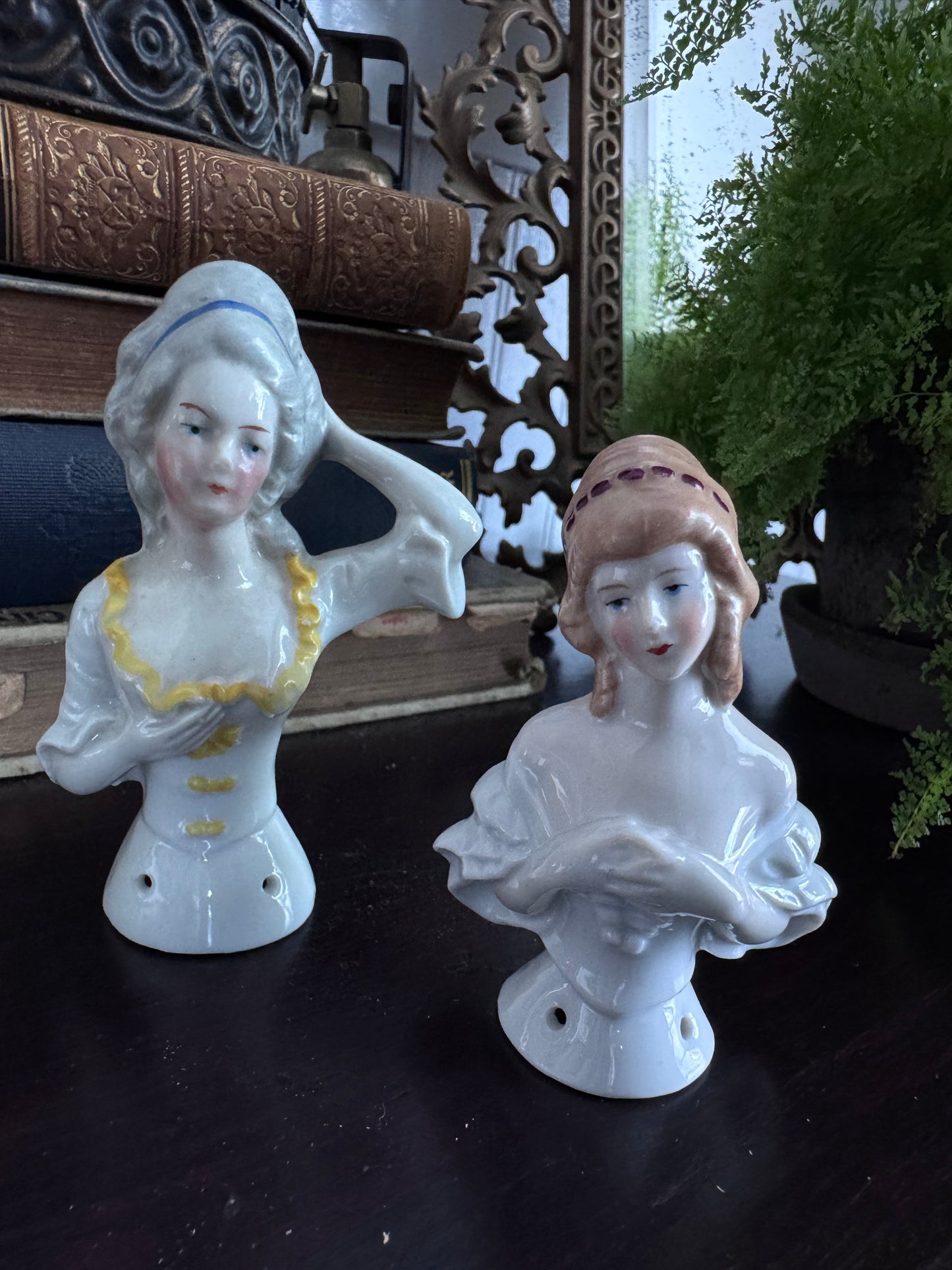 Porcelain Half Dolls