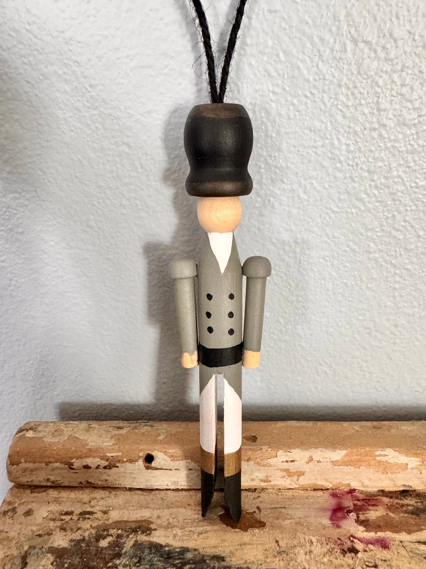 Wooden Soldier Ornament