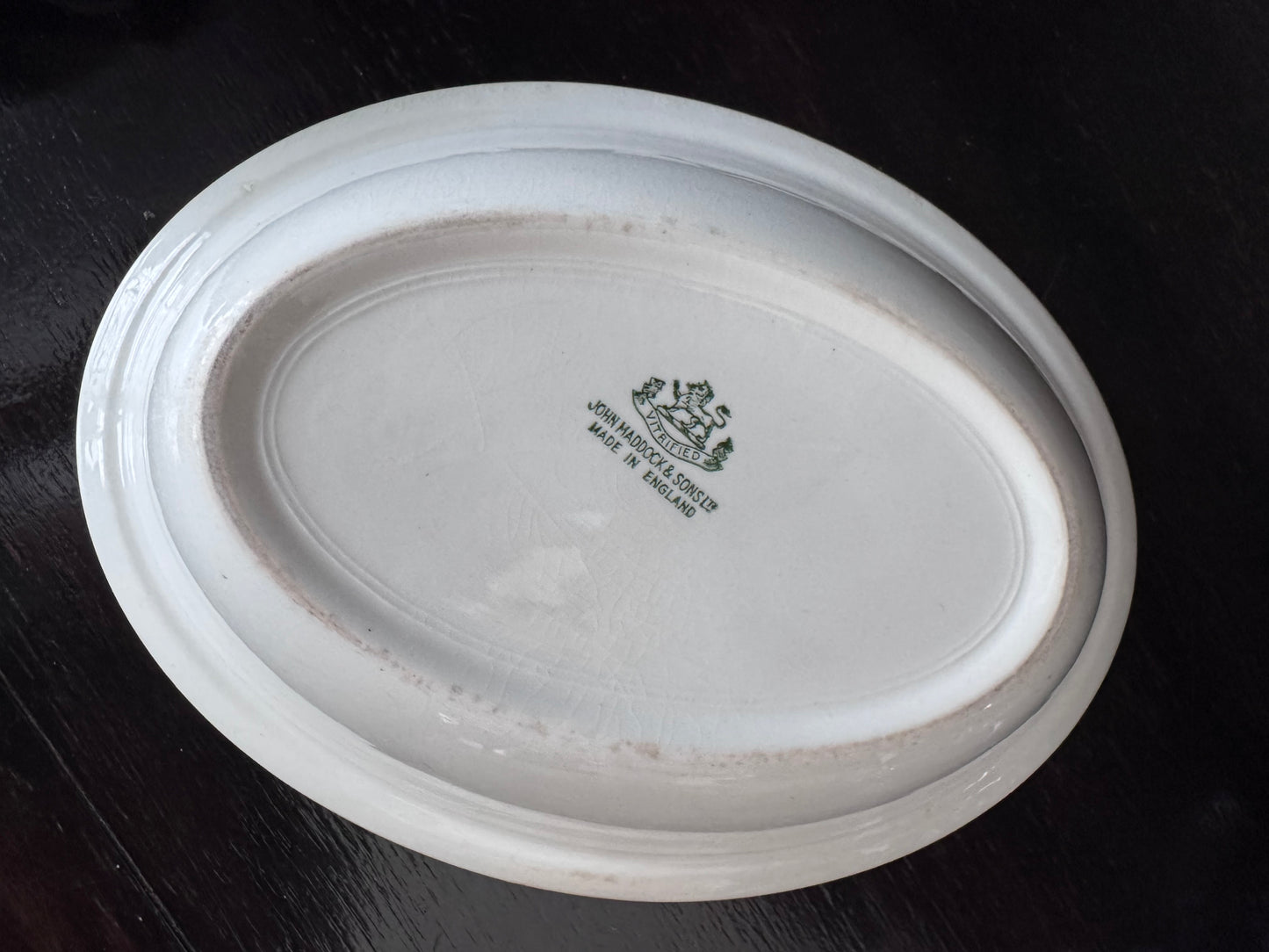 John Maddock & Sons Ironstone Bowl