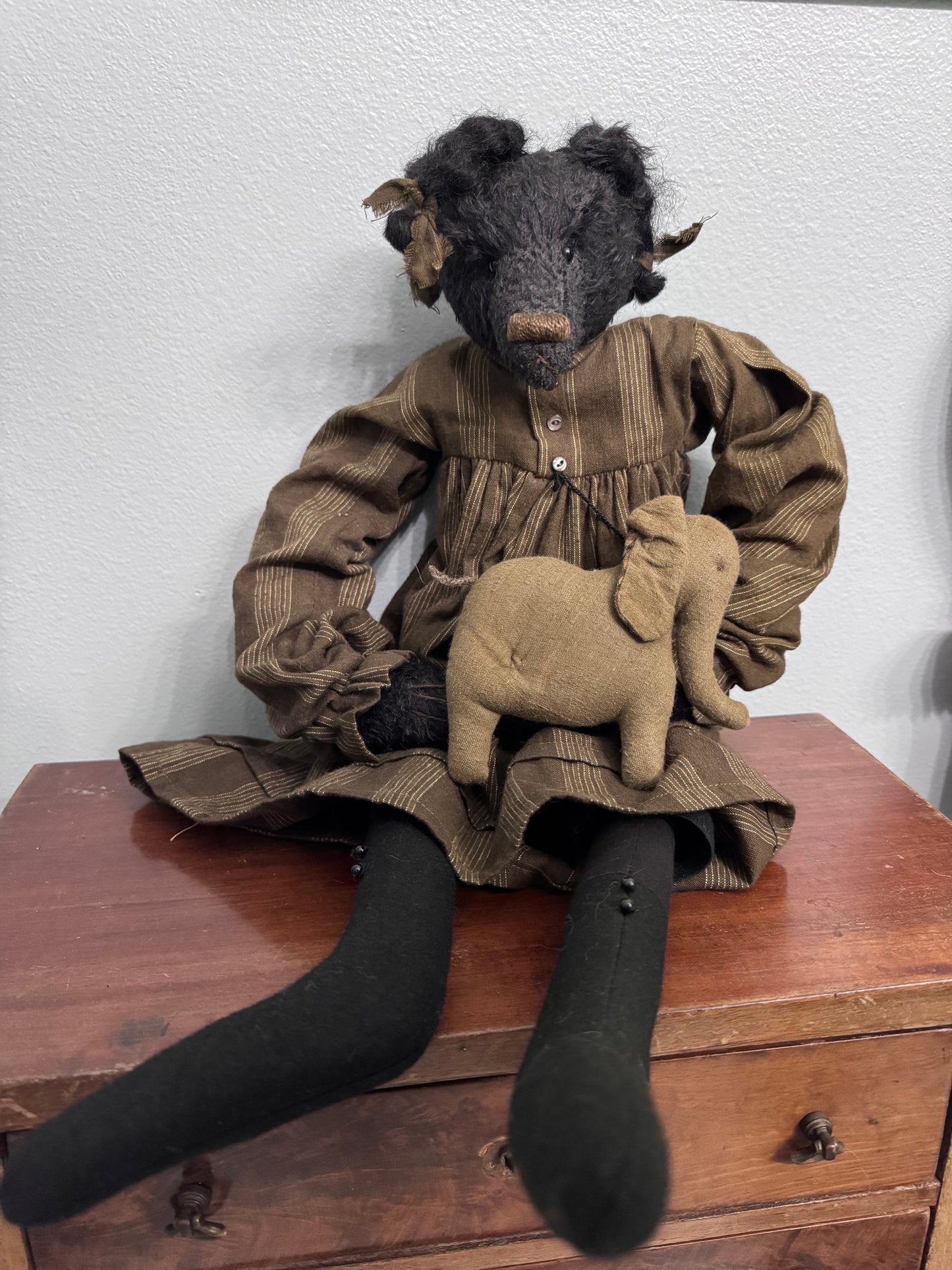 Mohair Stuffed Bear