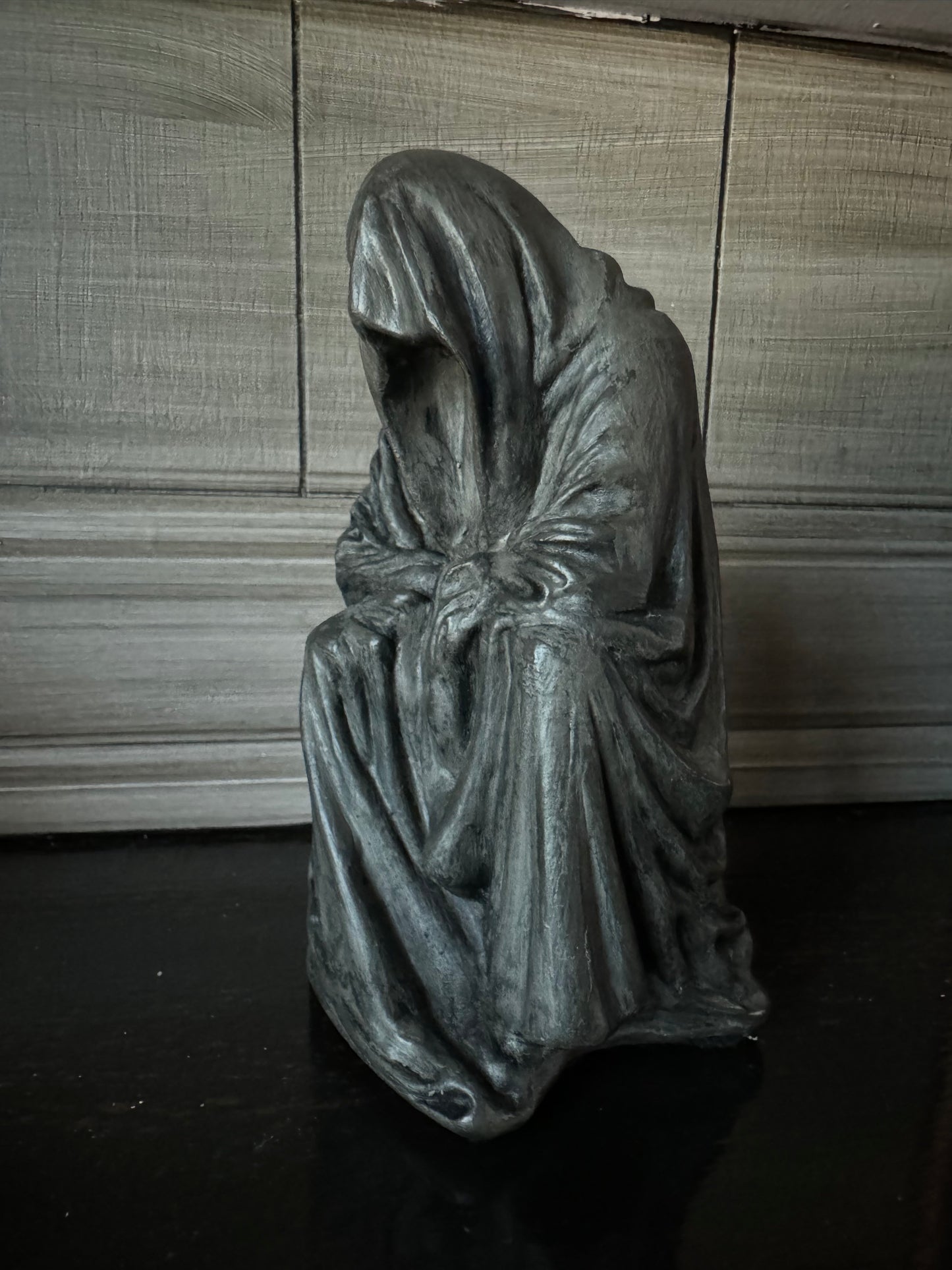 Hooded Ghost Grim Reaper Statue