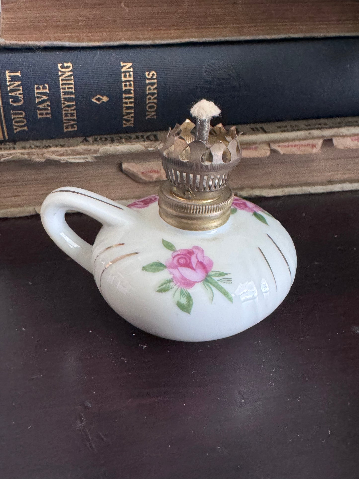 Porcelain Mini Oil Lamp