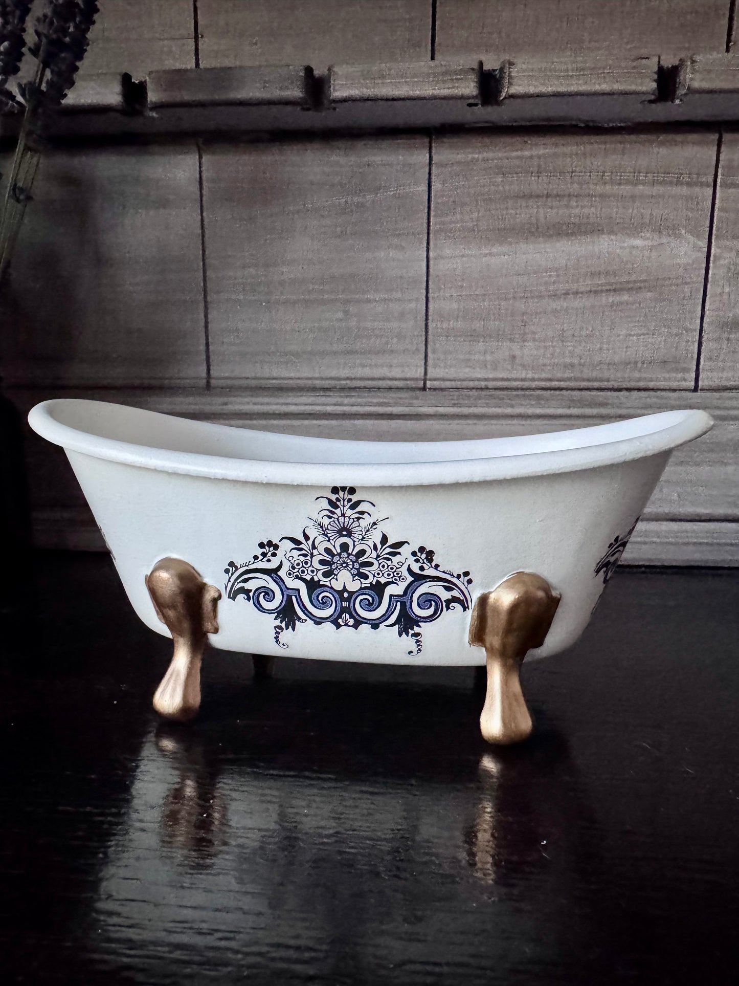 Hand Painted Bathtub