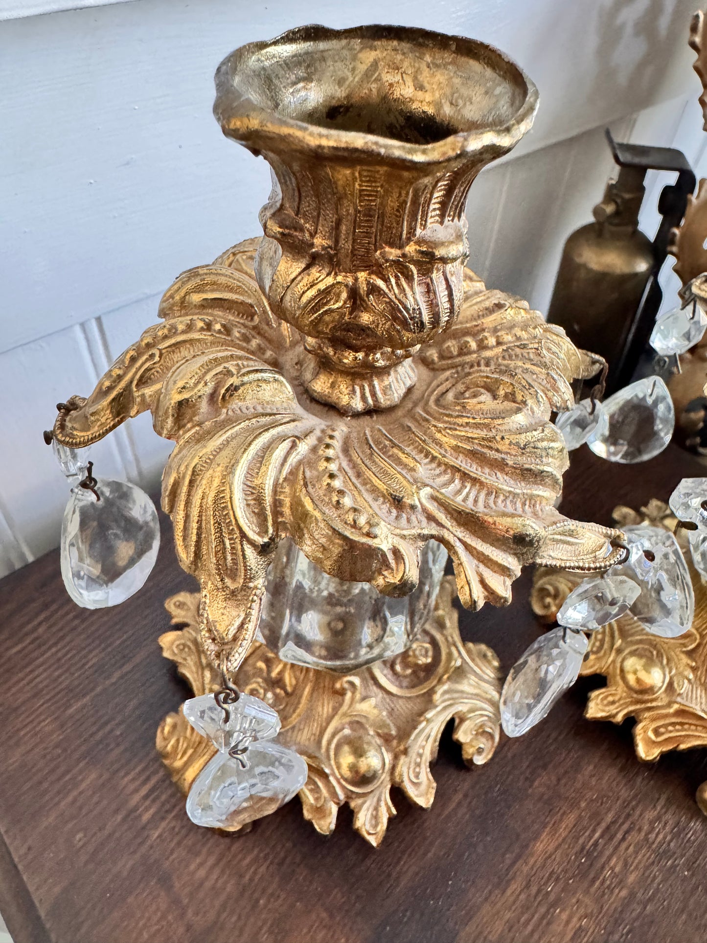 Loevsky & Loevsky Crystal Candle Sticks