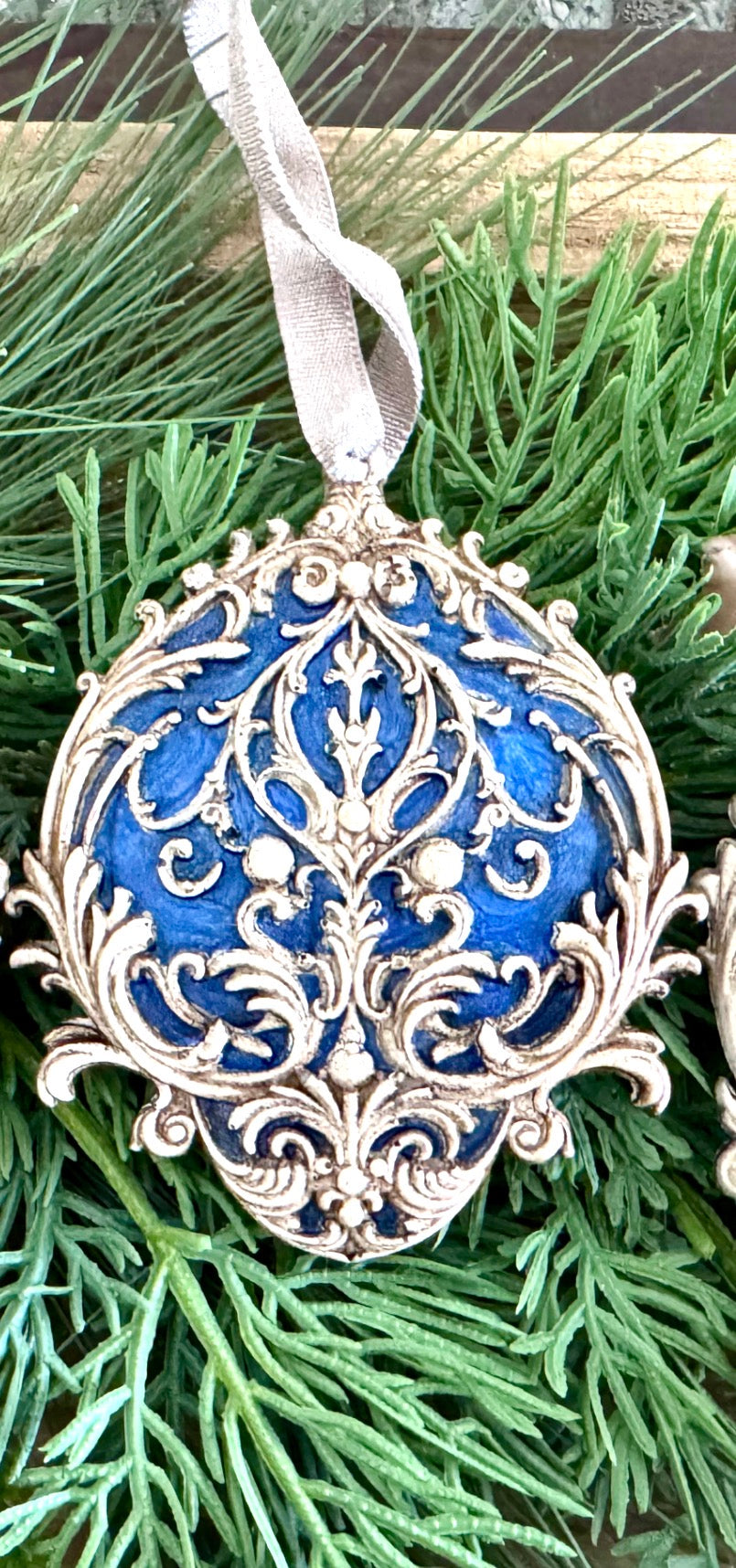 French Style Christmas Ornaments (5 color options available)