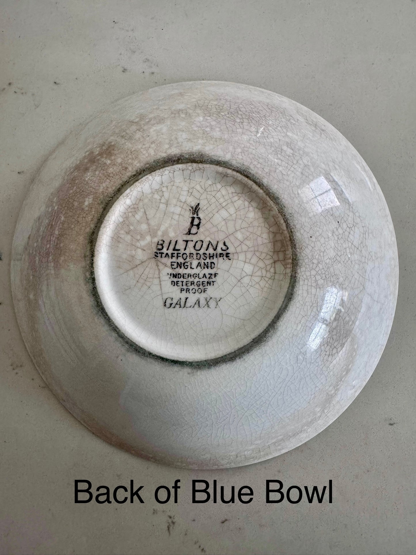 Bowls from Biltons Galaxy Pattern