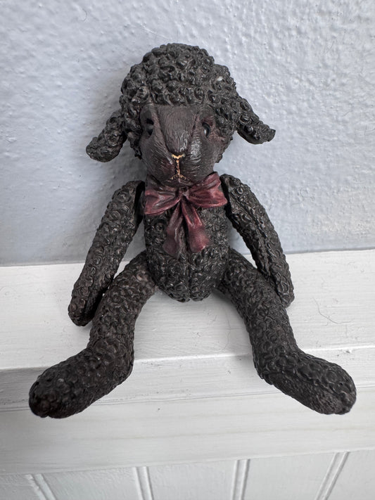 Russ Berrie Black Lamb