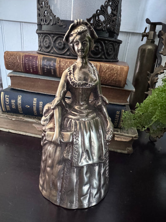 Large Crinoline Lady Table Bell