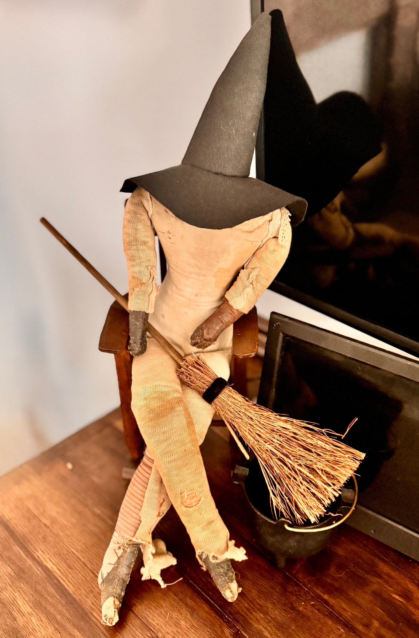 Hand Made Witches Broom