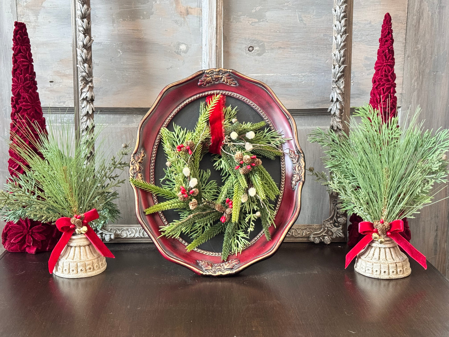 10x12 Ornate Frame with Wreath