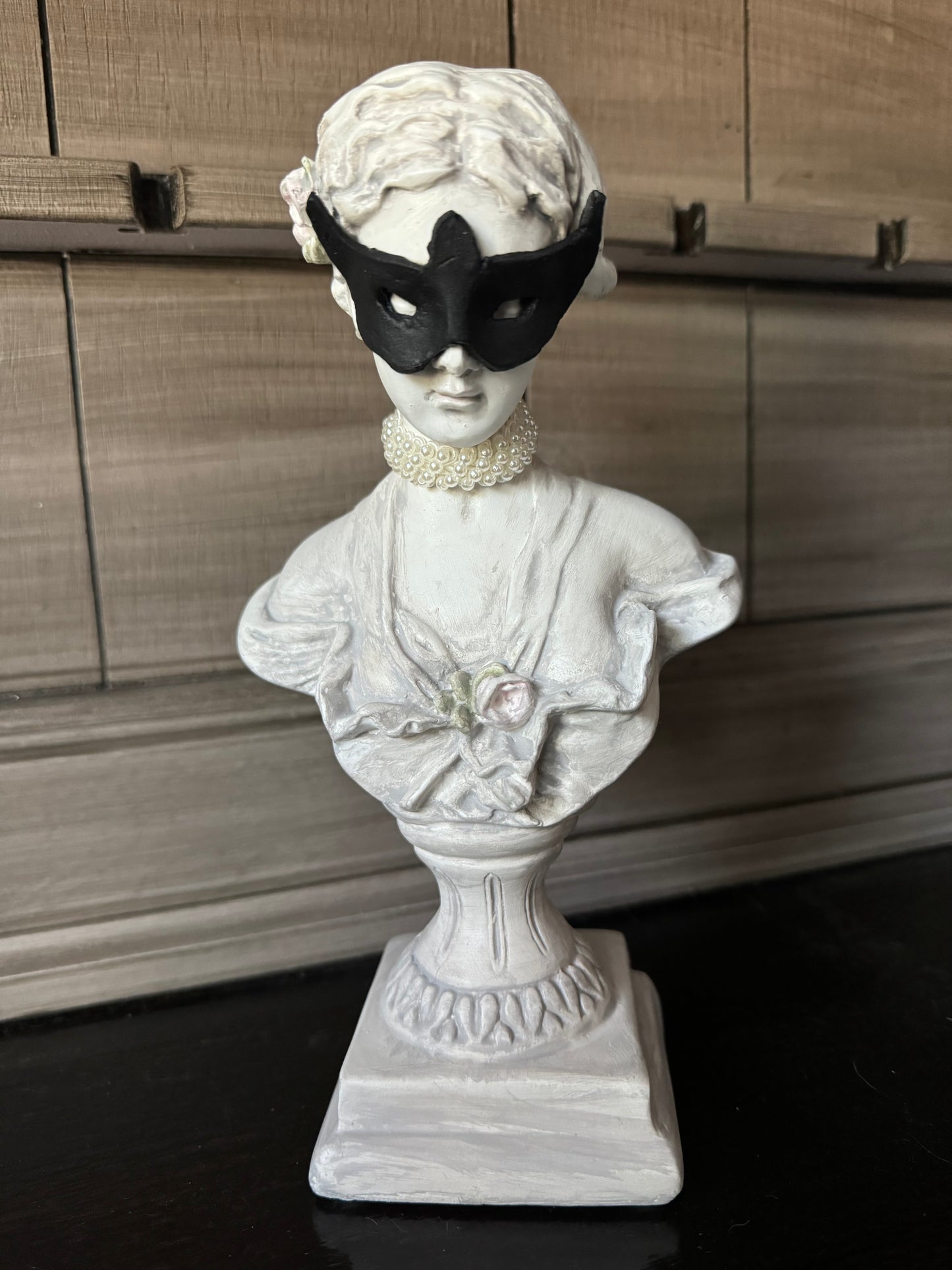 Venus Bust Statue with Mask