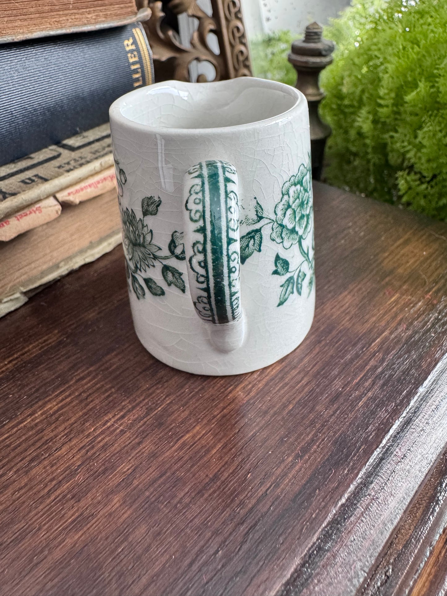 Dorset Green Pattern Creamer