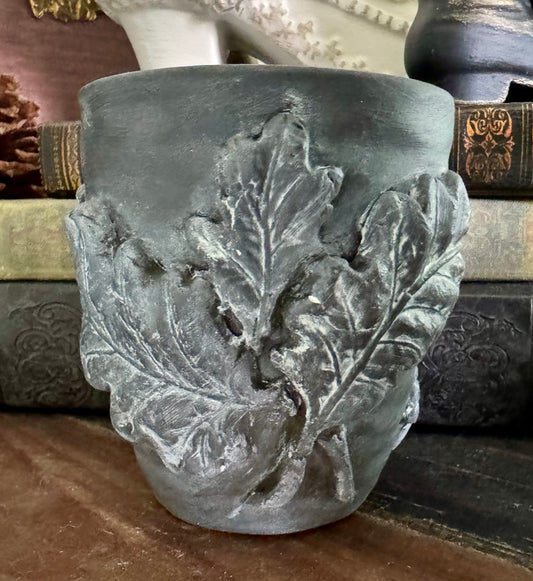 Ceramic Oak Leaf Planter