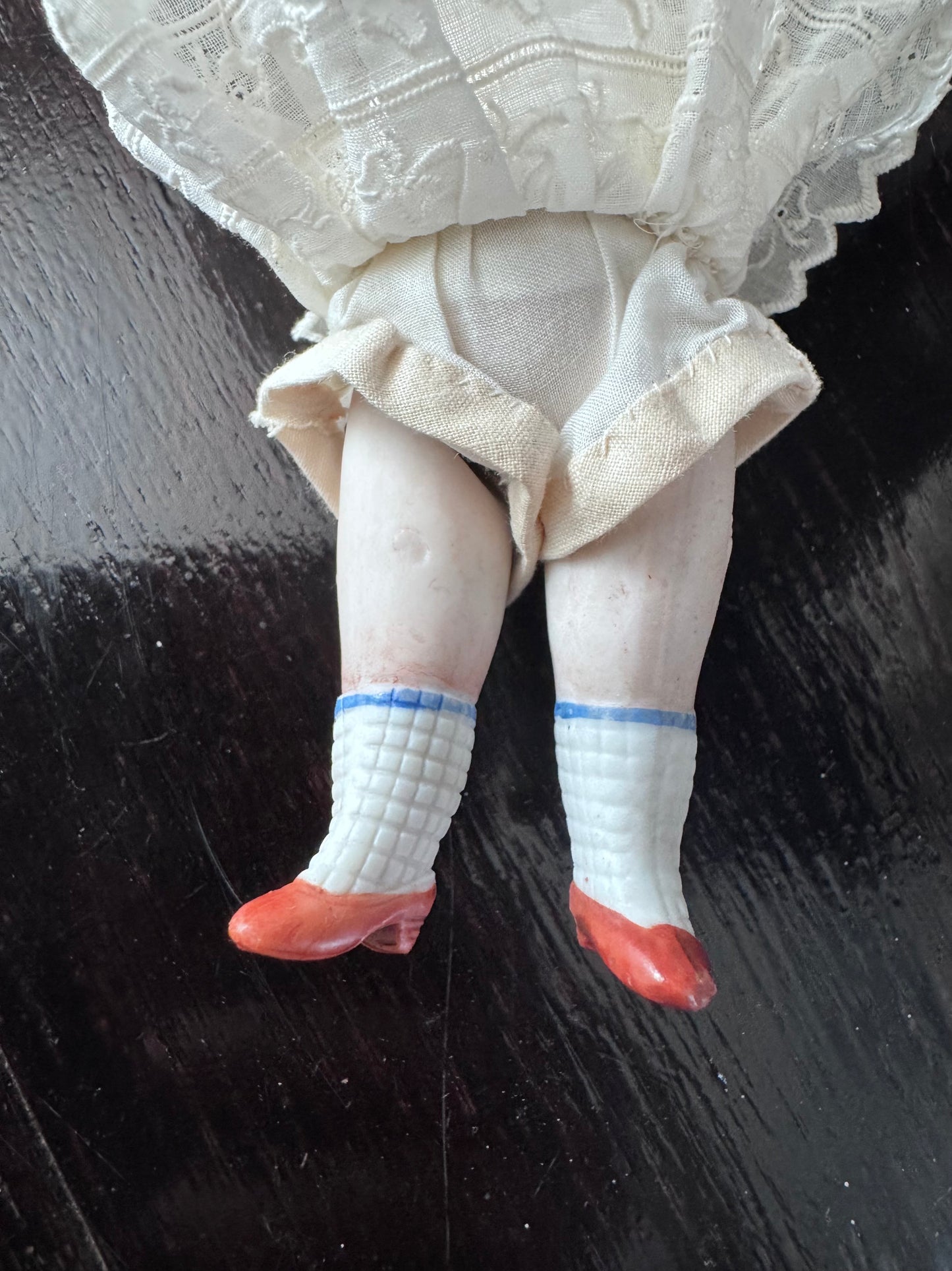 German Bisque Wrestler Body Doll