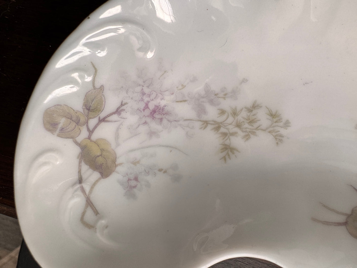 A Lanternier Limoges Bone Dish