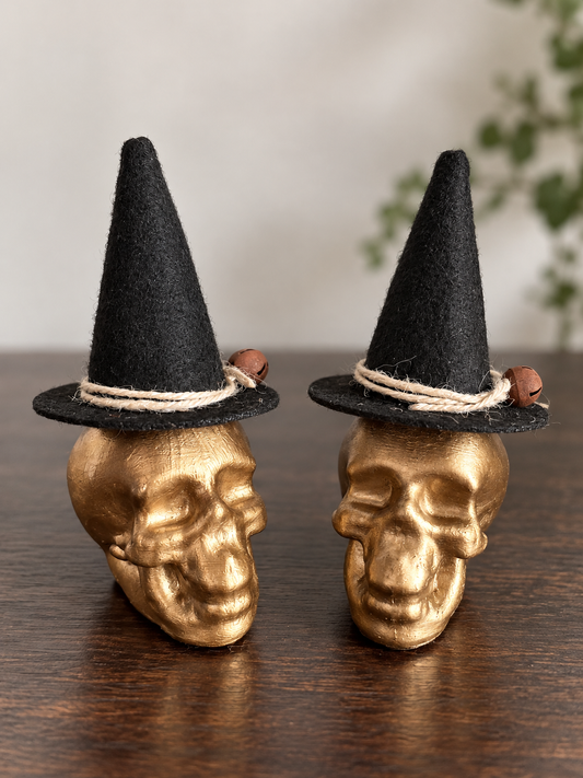 Glass Skull Dropper Bottle