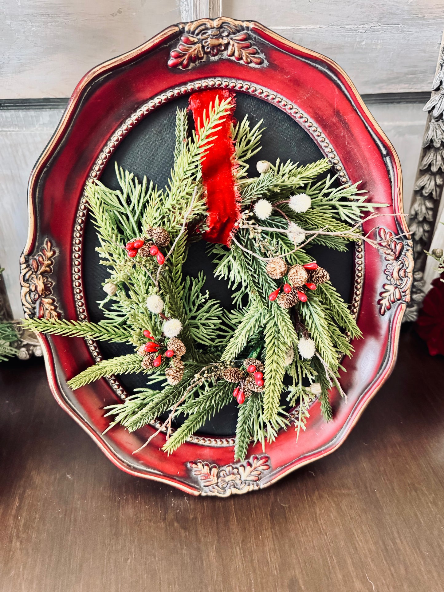 10x12 Ornate Frame with Wreath