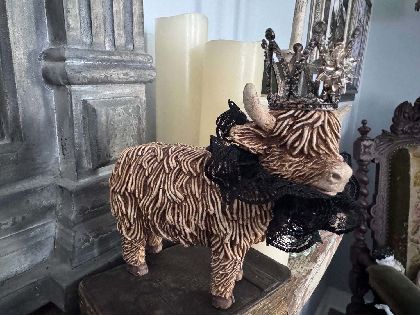Highland Halloween Cow