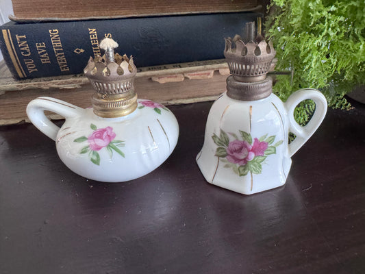Porcelain Mini Oil Lamp