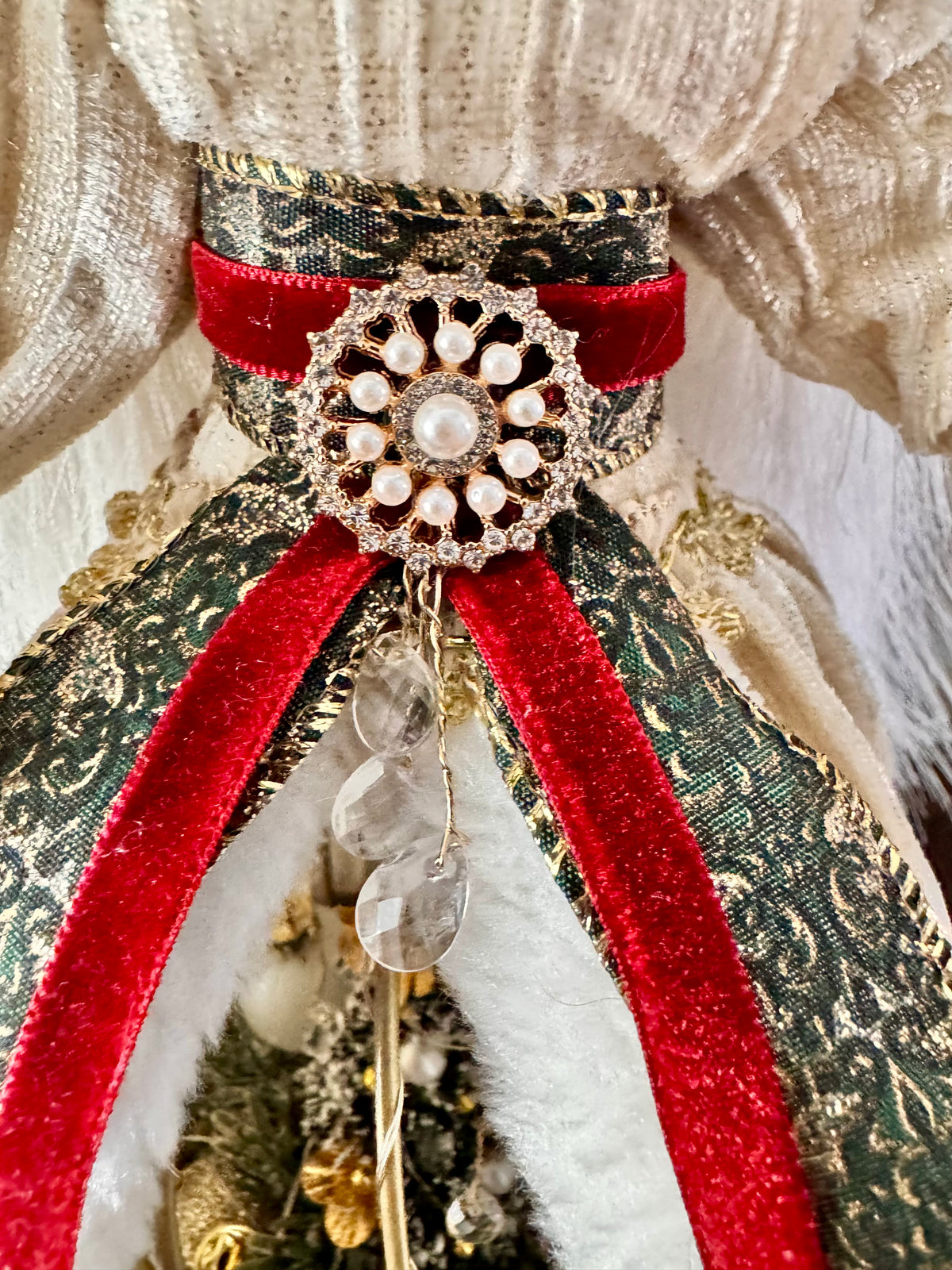 Illuminated Christmas Angel with Hidden Winter Wonderland | One-of-a-Kind Holiday Decor