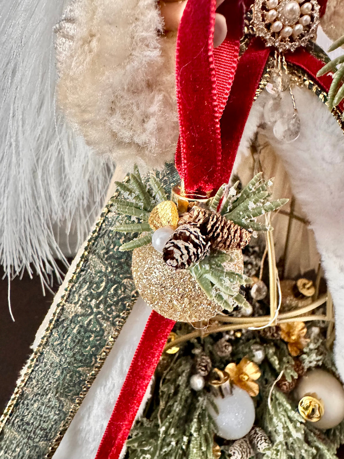 Illuminated Christmas Angel with Hidden Winter Wonderland | One-of-a-Kind Holiday Decor