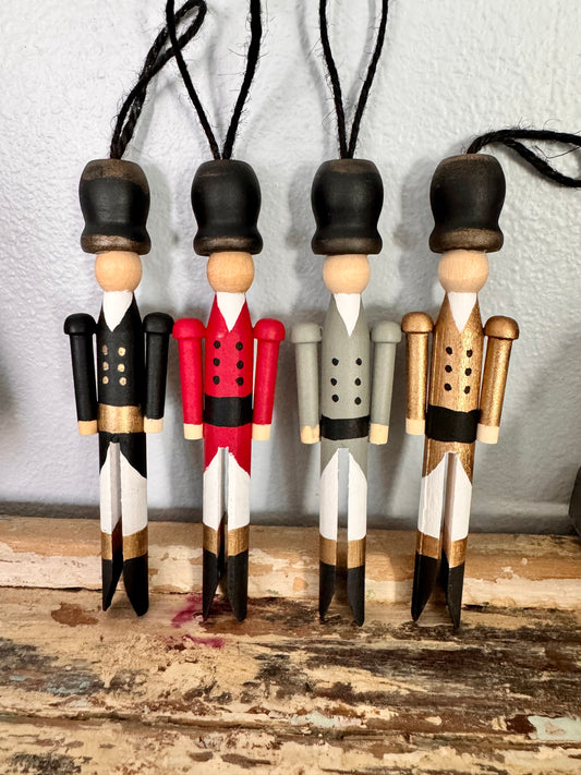 Wooden Soldier Ornament
