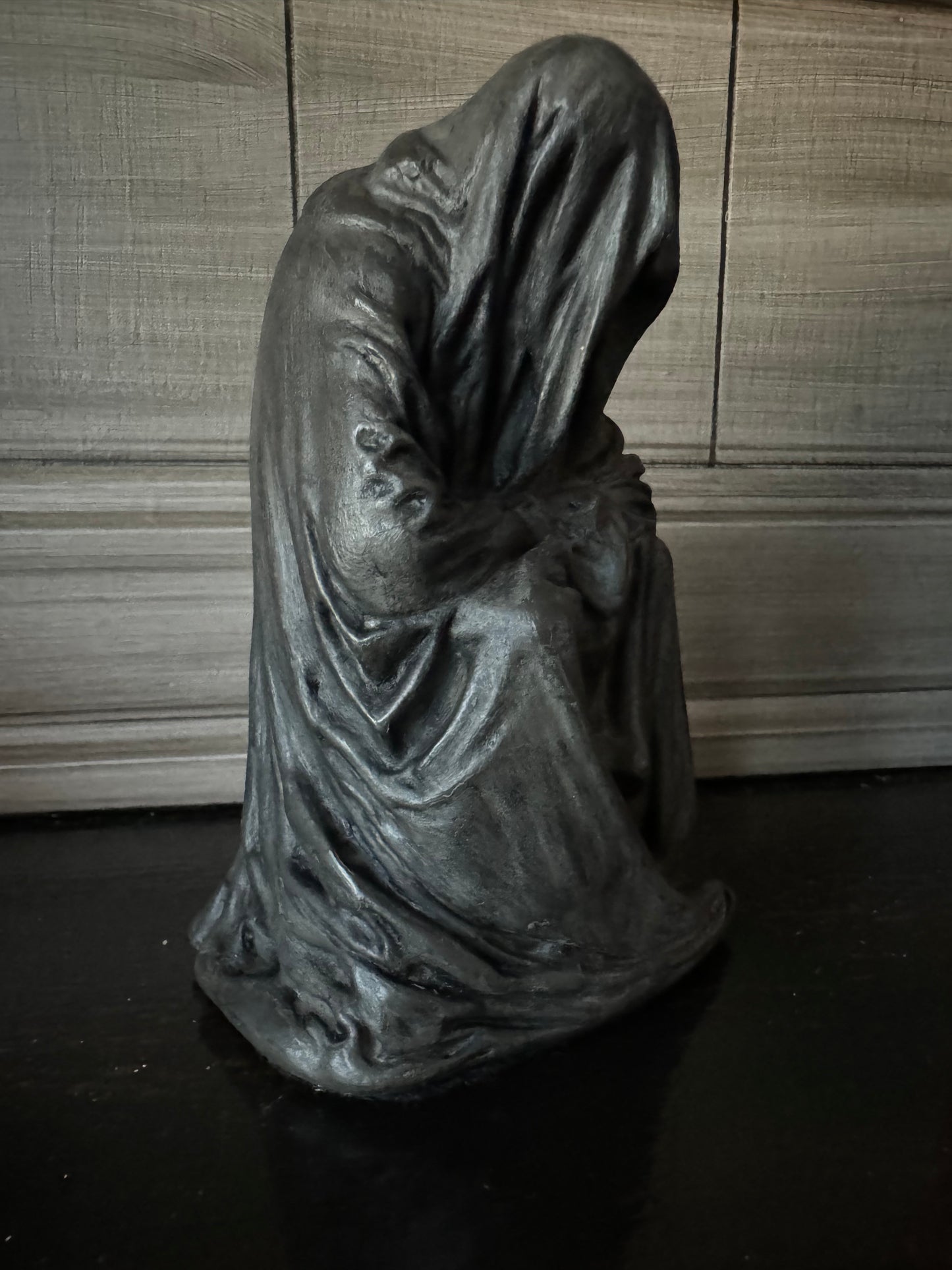 Hooded Ghost Grim Reaper Statue