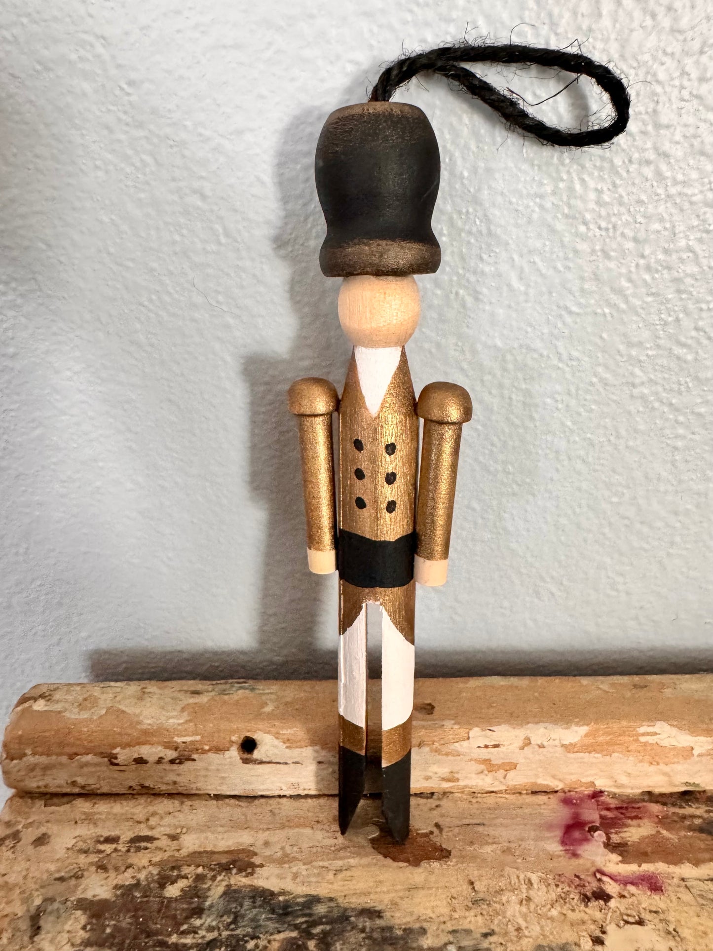 Wooden Soldier Ornament