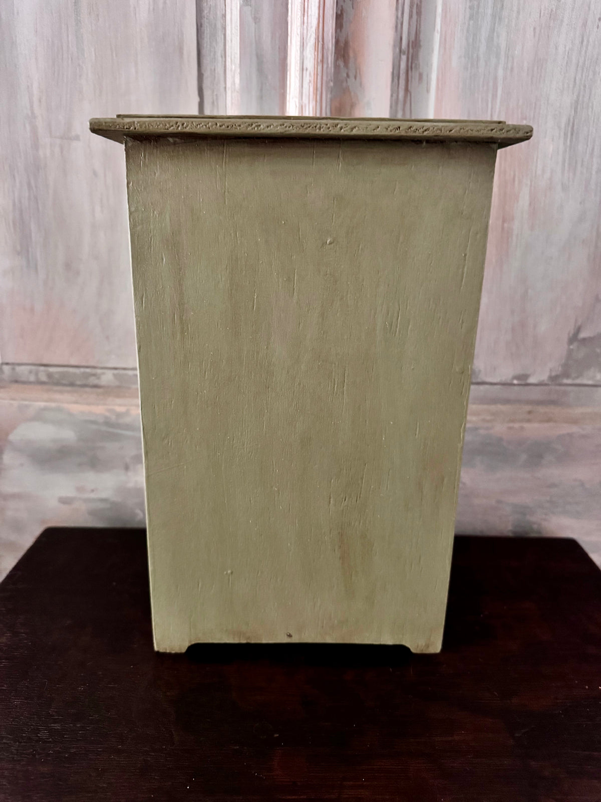 Sage Green Botanical Cabinet