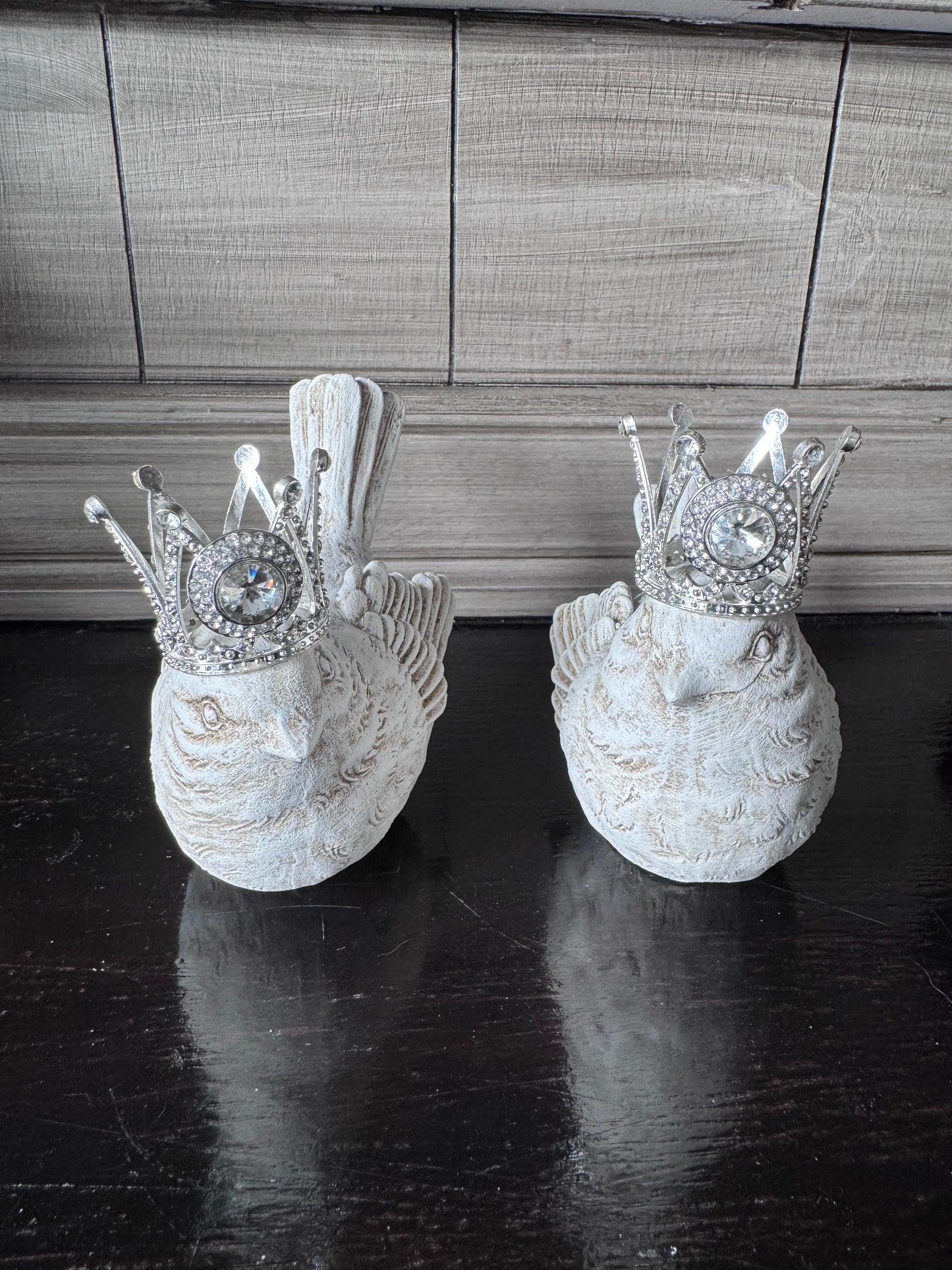 Birds with Jeweled Crown