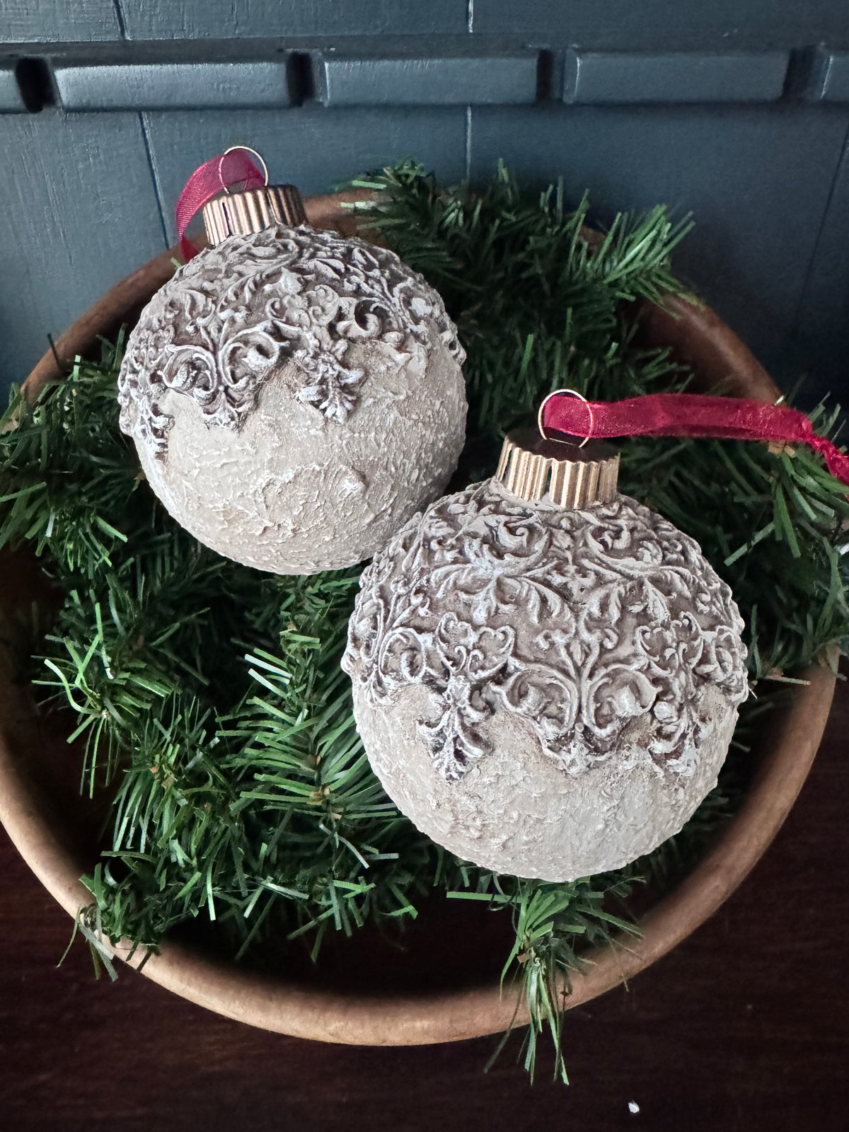 Old World Ornate Christmas Ornament