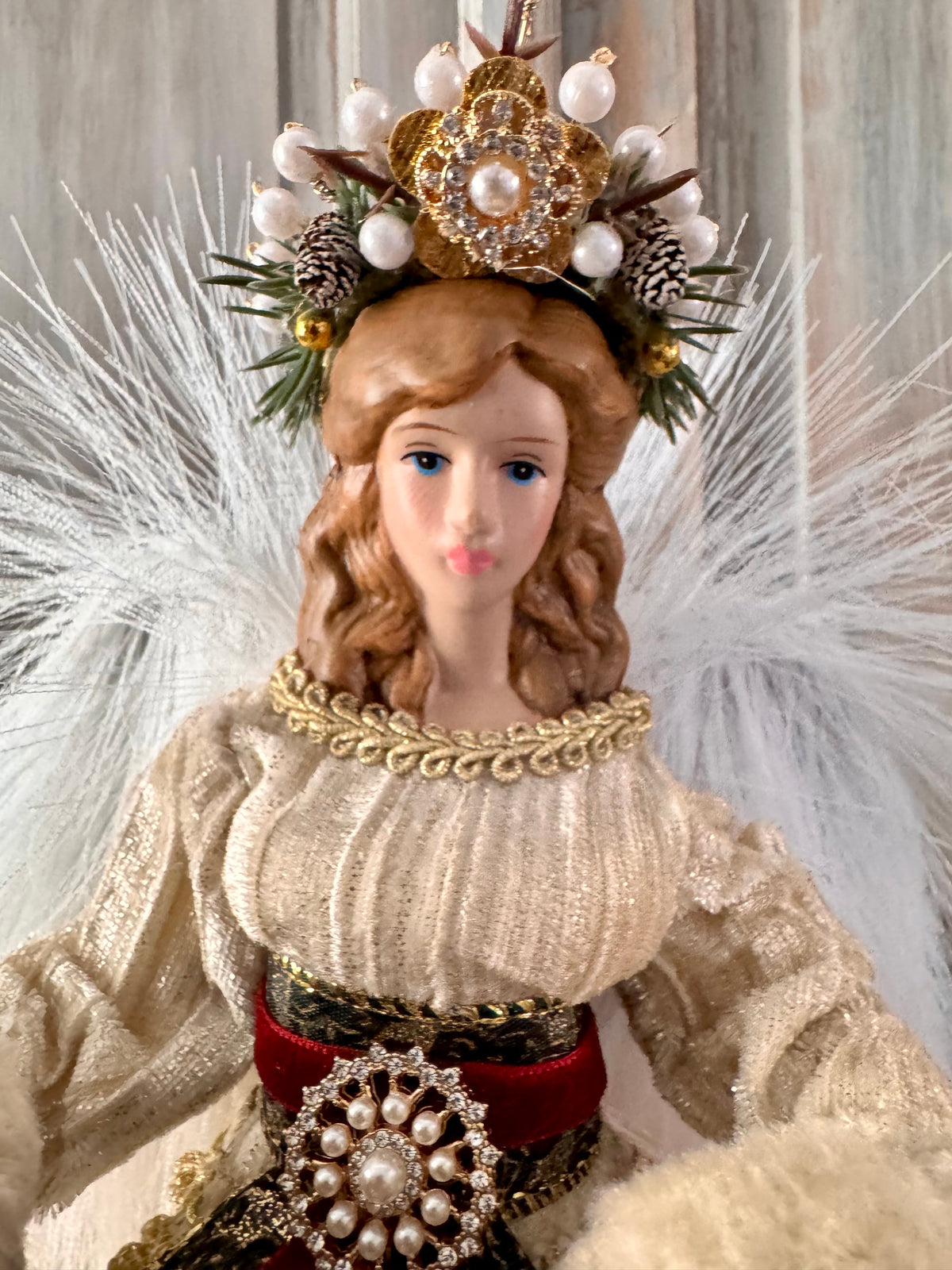 Illuminated Christmas Angel with Hidden Winter Wonderland | One-of-a-Kind Holiday Decor
