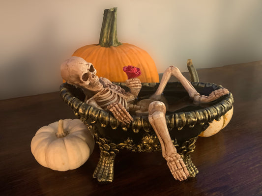 Skeleton in Bathtub