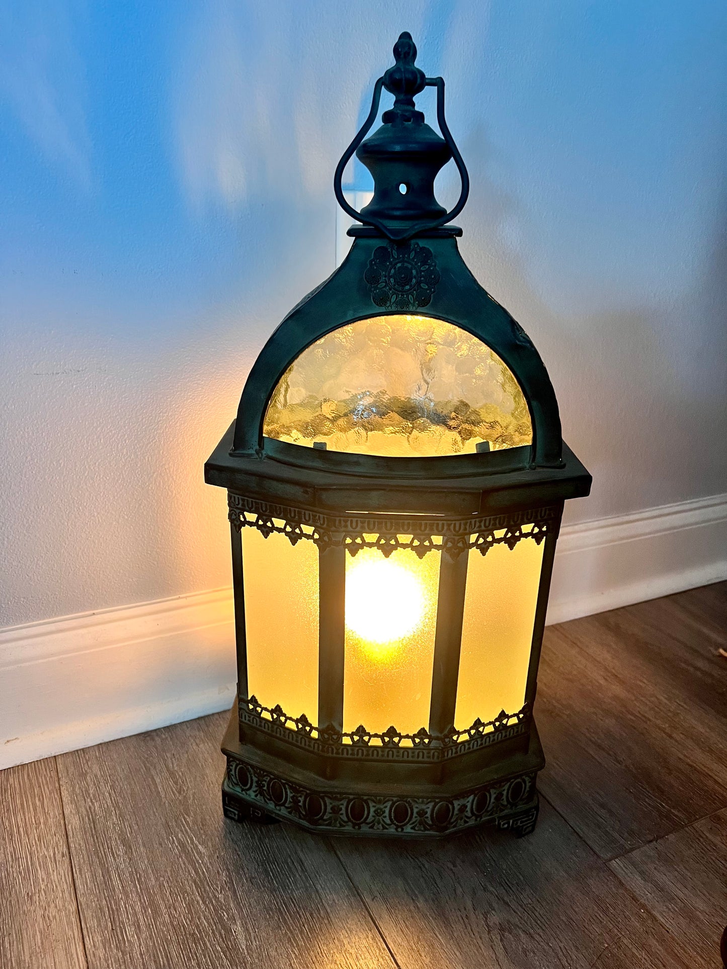 Black & Metal Lantern