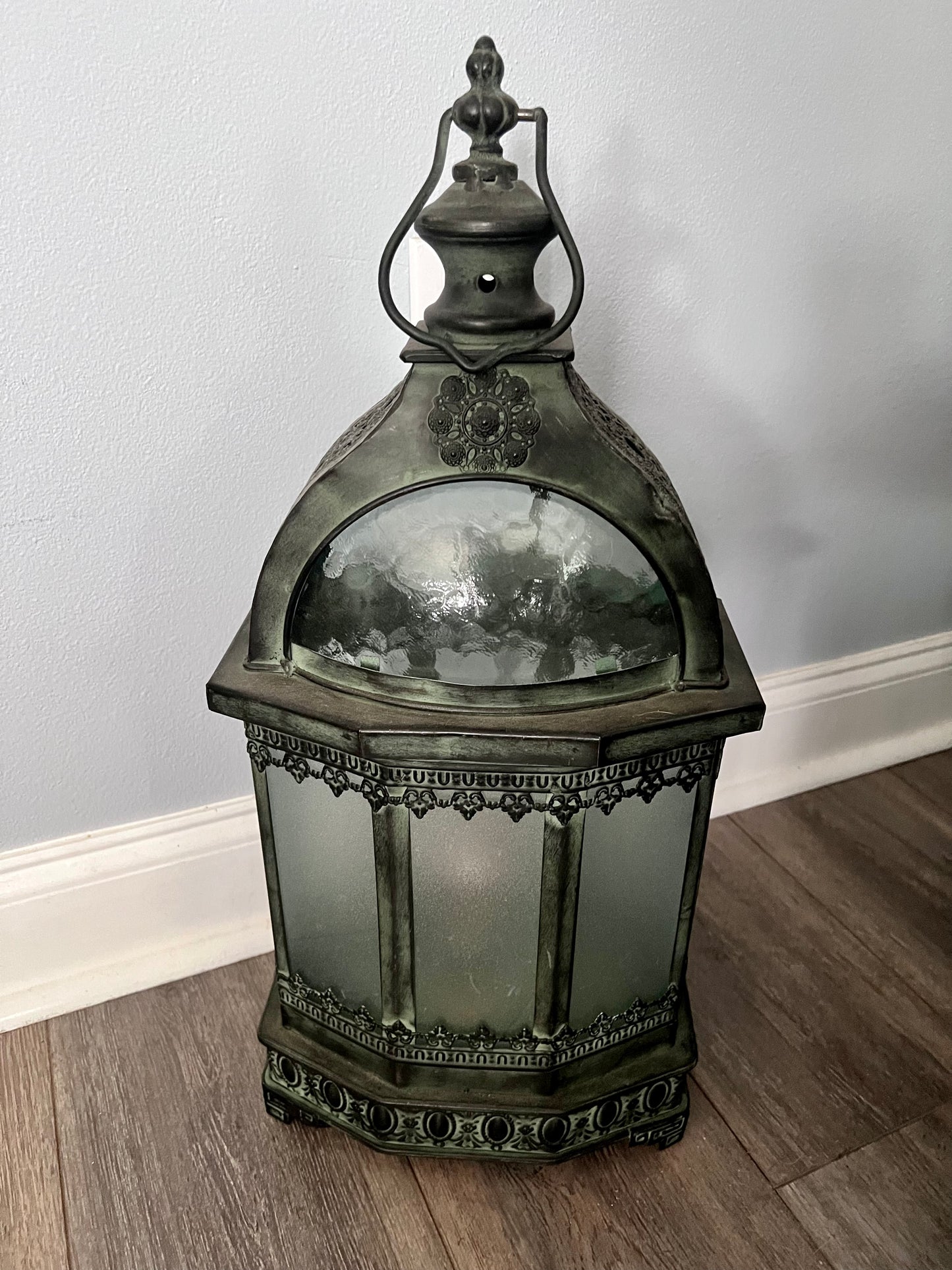 Black & Metal Lantern